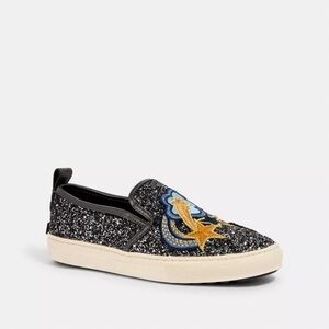 Coach slip on shooting star sneakers